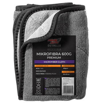 shumee 020530 MOJ AVTO - DETAILER. Premium mikrofibra 600G/M2 60x40CM, 0,12