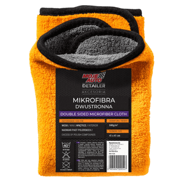 shumee 020547 MOJ AVTO - DETAILER Mikrofibra dvoslojna 840g/m2 41x41