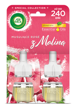 shumee 016167 Air Wick Electric peneča dišava vrtnica in malina 2x19 ml dvojno pakiranje