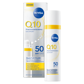 shumee 099194 NIVEA Q10 Anti-Wrinkle Expert dnevni UV fluid SPF 50, 40 ml