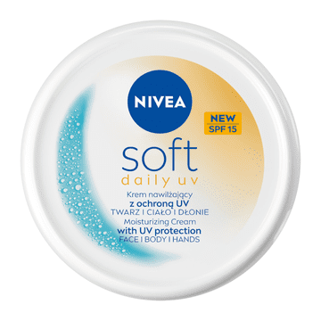 shumee 388267 NIVEA Soft intenzivna vlažilna krema z zaščitnim faktorjem 15 100 ml