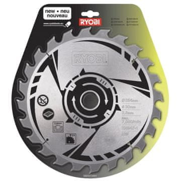 Ryobi 254 mm krožni žagin list s 24 karbidnimi zobmi
