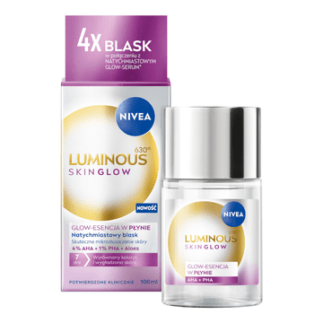 shumee 100050 NIVEA LUMINOUS SKIN GLOW-LIQUID ESSENCE 100 ml