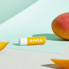 BEIERSDORF nivea hranilni balzam za ustnice z vonjem manga 4,8 g