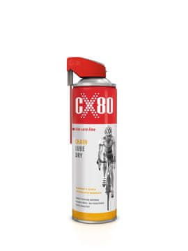 cx80 mazivo za verigo kolesa DRY - suho mazivo 500 ml DUO sprej 48325