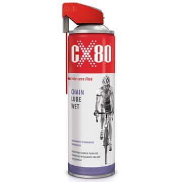 cx80 Mazivo za verigo kolesa CX-80 WET - mokro mazivo 500 ml DUO sprej 48326