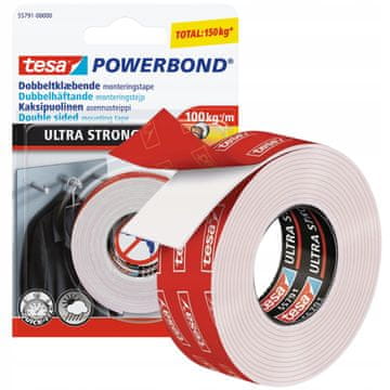 BEIERSDORF tesa powerbond ultra močan 1,5 x 19