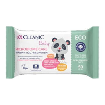 Harper HH Cleanic Eco Baby riževi beljakovinski robčki 50 kosov.