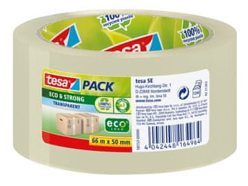 shumee 164964 TESA tesapack Eco & Strong 66m:50mm transp.