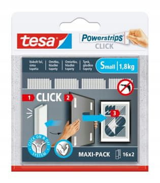 shumee 408748 TESA Powerstrips CLICK 16x2 S