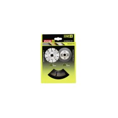 ryobi 6-delni komplet kotnih brusilnikov 125 mm: