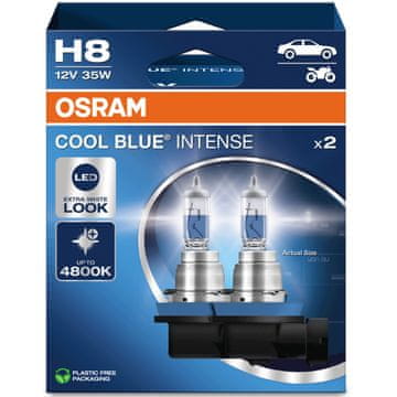 shumee Osram Cool Blue Intense NextGen H8 EPACK