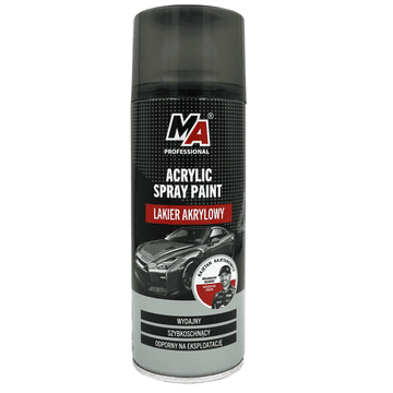 AMTRA MA professional - Akrilni lak črne mat barve 400 ml