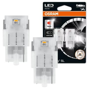 Osram Osram Led Premium New W21W Red ePack