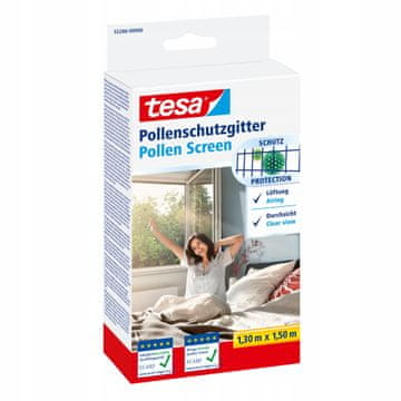 shumee 036767 TESA mreža za cvetni prah 1,3 m x 1,5 m antracit