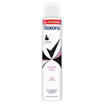 UNILEVER Rexona nevidni čisti sprej 200 ml