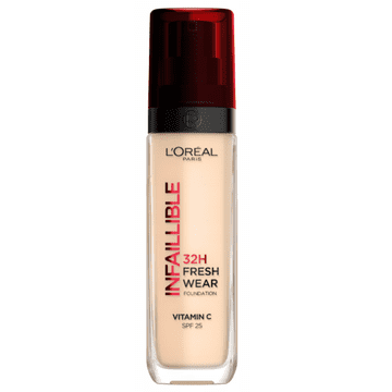 shumee 614400 L'Oréal Infaillible 32H Fresh Wear tekoči puder za obraz odtenek 15 Porcelaine z zaščitnim faktorjem 25