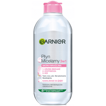 shumee 380066 Garnier Skin Naturals 3-v-1 micelarna voda za občutljivo kožo 400 ml