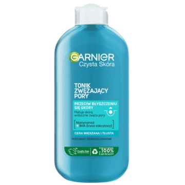 L’Oréal Garnier Pure Skin matirajoči tonik za kožo, za zožitev por, 200 ml