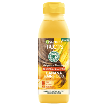 L’Oréal Garnier Fructis Banana Hair Food negovalni šampon za suhe lase 350 ml
