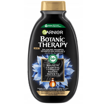 L’Oréal Garnier Botanic Therapy šampon za lase z ogljem in oljem črnih kuminov 400 ml