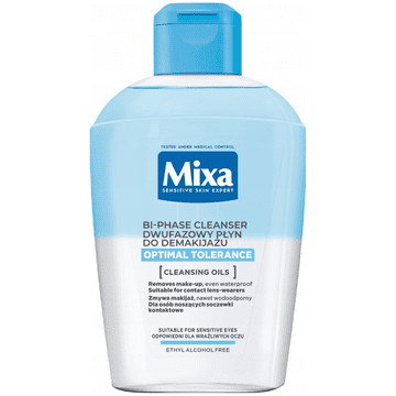 shumee 296884 Mixa vlažilni odstranjevalec ličil v dveh fazah Optimalna toleranca 125 ml