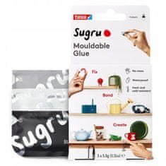 BEIERSDORF tesa Sugru 3 črna/bela/zelena