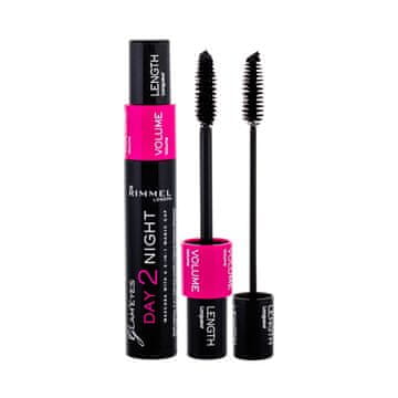 Rimmel Day 2 Night dvojna maskara za volumen in podaljšanje trepalnic 9,5 ml