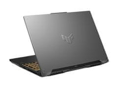 ASUS TUF Gaming prenosnik, Intel Core 5-205H, 16GB, SSD512GB, RTX3050, FreeDOS (90NR0MZ6-M00M00) FX607VJR-TU295