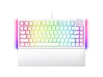 Razer Tipkovnica Razer BlackWidow V4 75%, bela, US SLO g.
