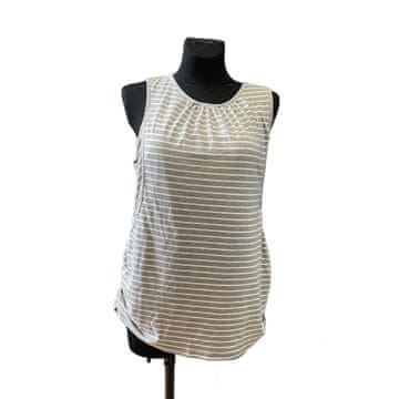 Ženska majica brez rokavov Ekouaer model za spanje, siva, XL, 95% rajon 5% elastan, mehka zračna tkanina za udoben počitek, nočno spodnje perilo