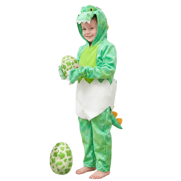 Otroška preobleka Kigurumi dinozaver zmaj Onesie soft-polar zadrga 2-3 leta 92-98 cm živahna zelena z mehkim repom