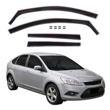 J&J Automotive GP Okenski deflektorji za Ford Focus 4 vrata /5 vrata 2005-2010 4 kosa