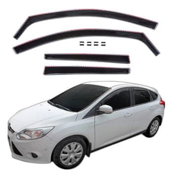 J&J Automotive GP Okenski deflektorji za Ford Focus III 4/5 vrata 2011-2018 4 kosa