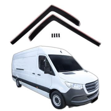 J&J Automotive GP Okenski deflektorji za Mercedes Sprinter W907 2018-Nad 2 kosa