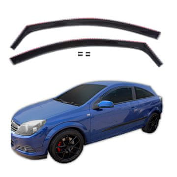 J&J Automotive GP Okenski deflektorji za Opel Astra H 3 vrata 2004-2012 2 kosa