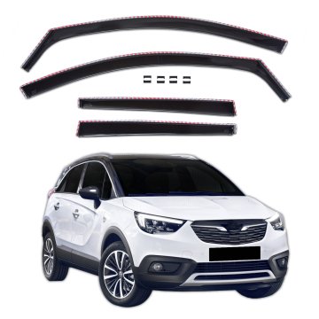 J&J Automotive GP Okenski deflektorji za Kia Sportage 2021-nad 4 kosa