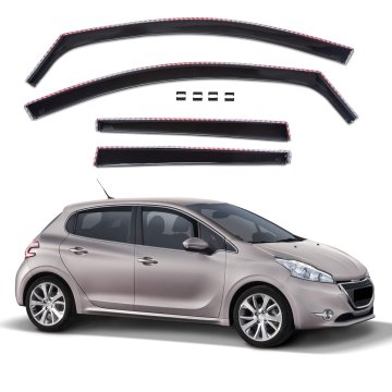 J&J Automotive GP Okenski deflektorji za Peugeot 208 5 vrata 2012-2019 4 kosa