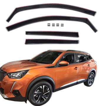 J&J Automotive GP Okenski deflektorji za Peugeot 2008 2020-Nad 4 kosa
