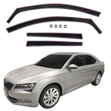 J&J Automotive GP Okenski deflektorji za Peugeot 5008 5 vrata 2010-2017 4 kosa