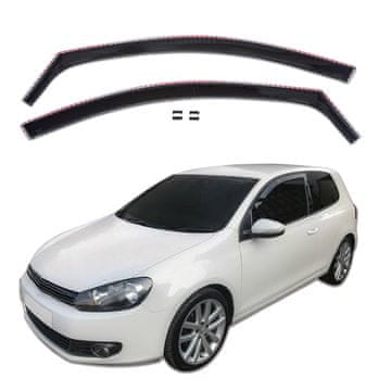 J&J Automotive GP Okenski deflektorji za Volkswagen Golf V VI 3 vrata 2003-2012 2 kosa