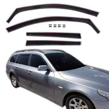 J&J Automotive GP Okenski deflektorji za BMW 5 serie 2004-2010 4 kos