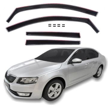 J&J Automotive GP Okenski deflektorji za Skoda Octavia 2013-2020 4 kos