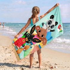Bing Bing Barvit, HITROSUŠEČ brisača za plažo, kopalna brisača, 100% BOMBAŽ 70x140 cm OEKO-TEX