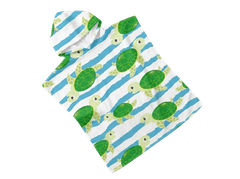 Ljubki dom Otroški pončo TURTLES zelen 60x90 cm