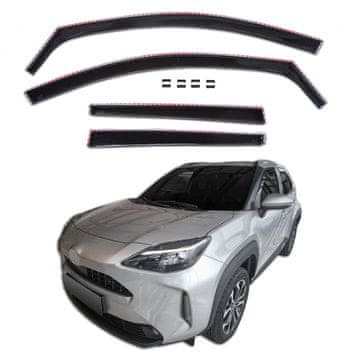 J&J Automotive GP Okenski deflektorji za Toyota Yaris Cross 2021-Nad 4 kosa