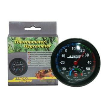 Lucky Reptile Termometer in higrometer Termometer z higrometrom ø 7 cm