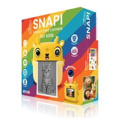 Kids Digitalni otroški fotoaparat s termalnim tiskalnikom SNAPI MT4108, rumena