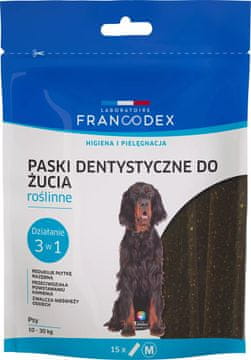 Francodex FRANCODEX Dental Strips M - pas za pse, 15 kosov