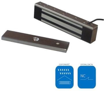 slomart SCOT EL-800WS magnetna ključavnica, zunanja, IP65